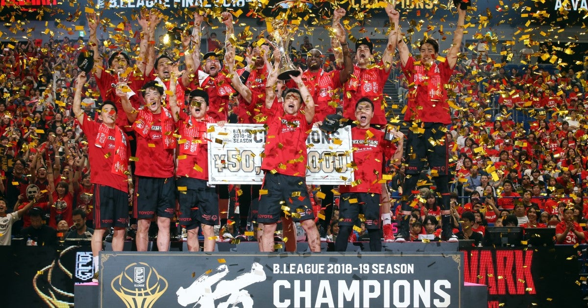 アルバルク東京」が優勝・2 連覇達成 B.LEAGUE 2018-19シーズン 年間