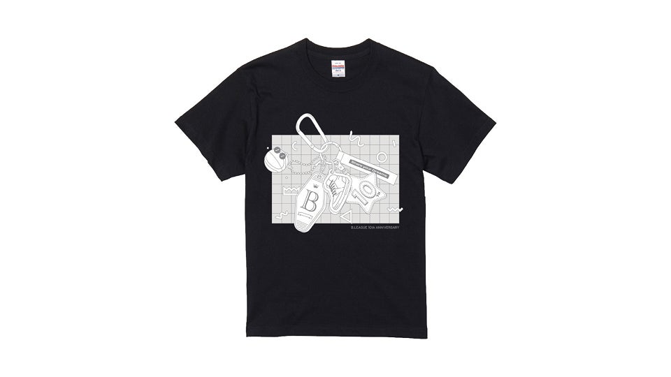 【全5色】B.LEAGUE 10th ANNIVERSARY Key chain グラフィックTシャツ
