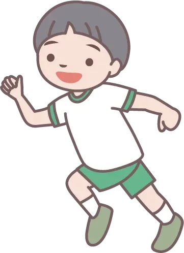 走る子ども
