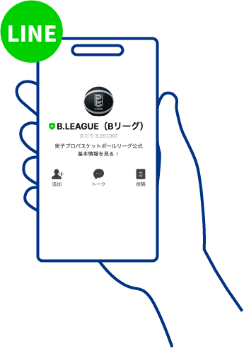 LINE公式アカウント追加の説明