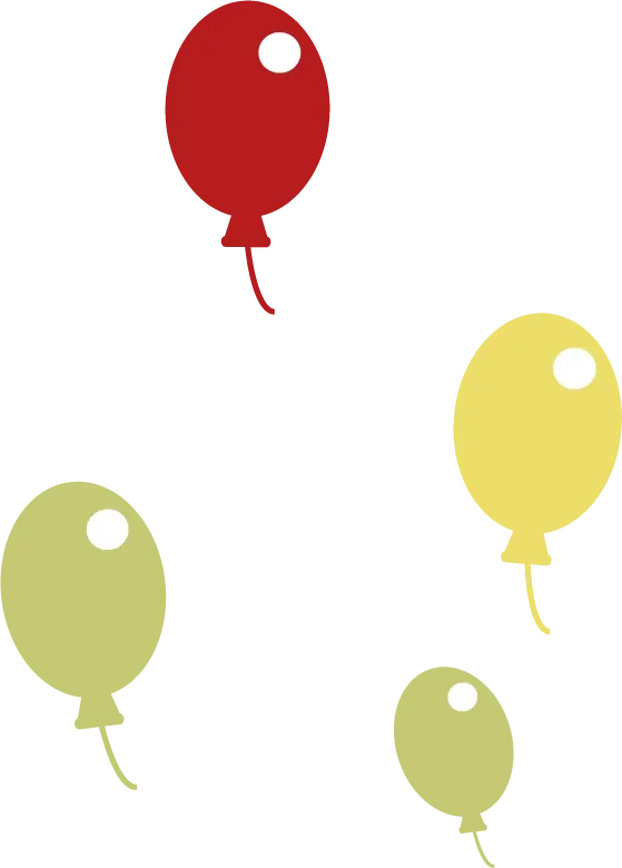 風船イラスト