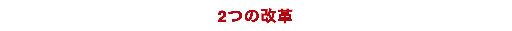 B.革新とSOCIAL INNOVATION HUBの2つの改革