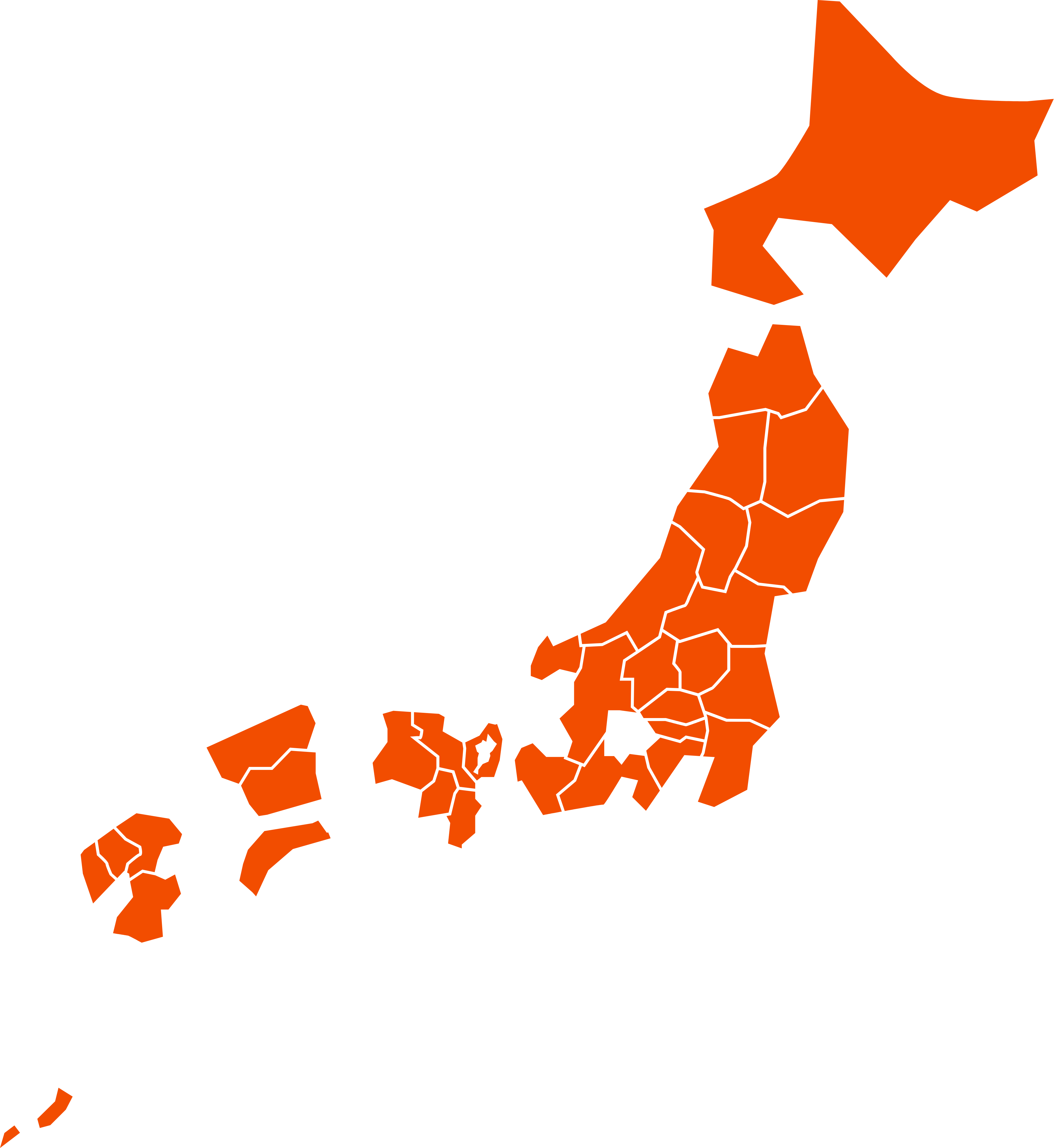 日本地図