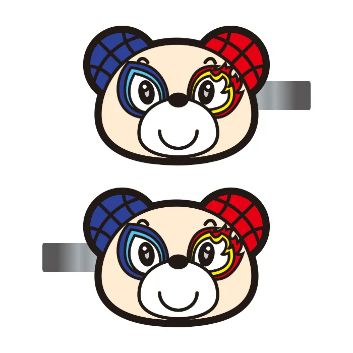 ぼるたんヘアクリップ