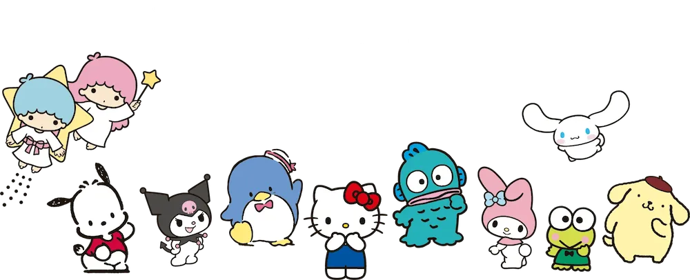 サンリオキャラクターズがBリーグマスコットを応援!