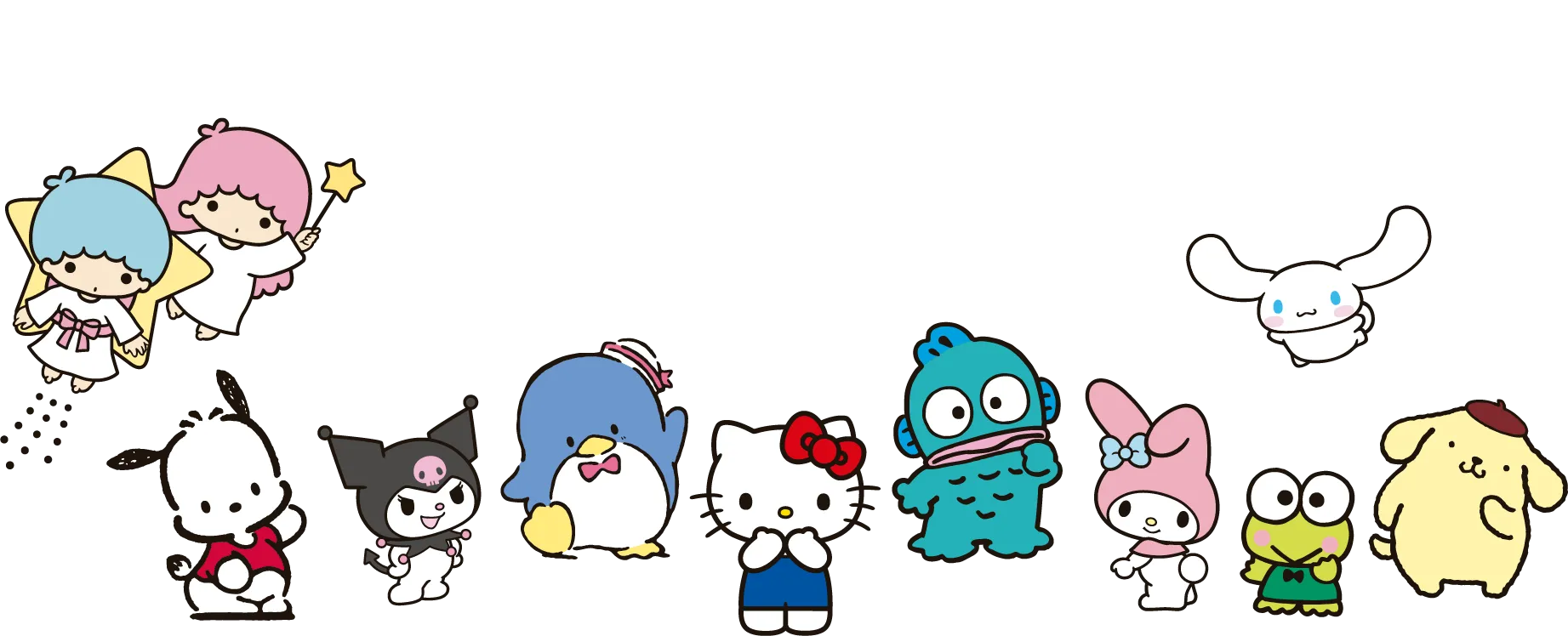 サンリオキャラクターズがBリーグマスコットを応援!