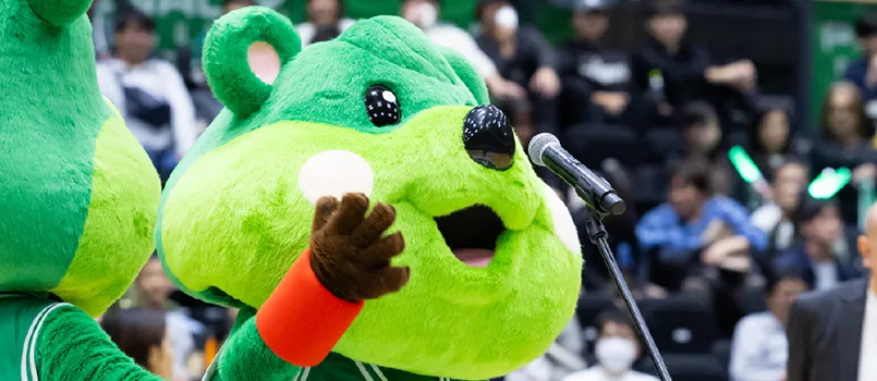 マスコット写真
