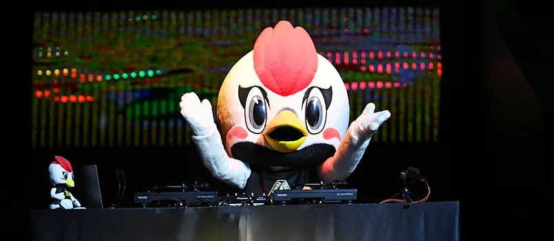 マスコット写真