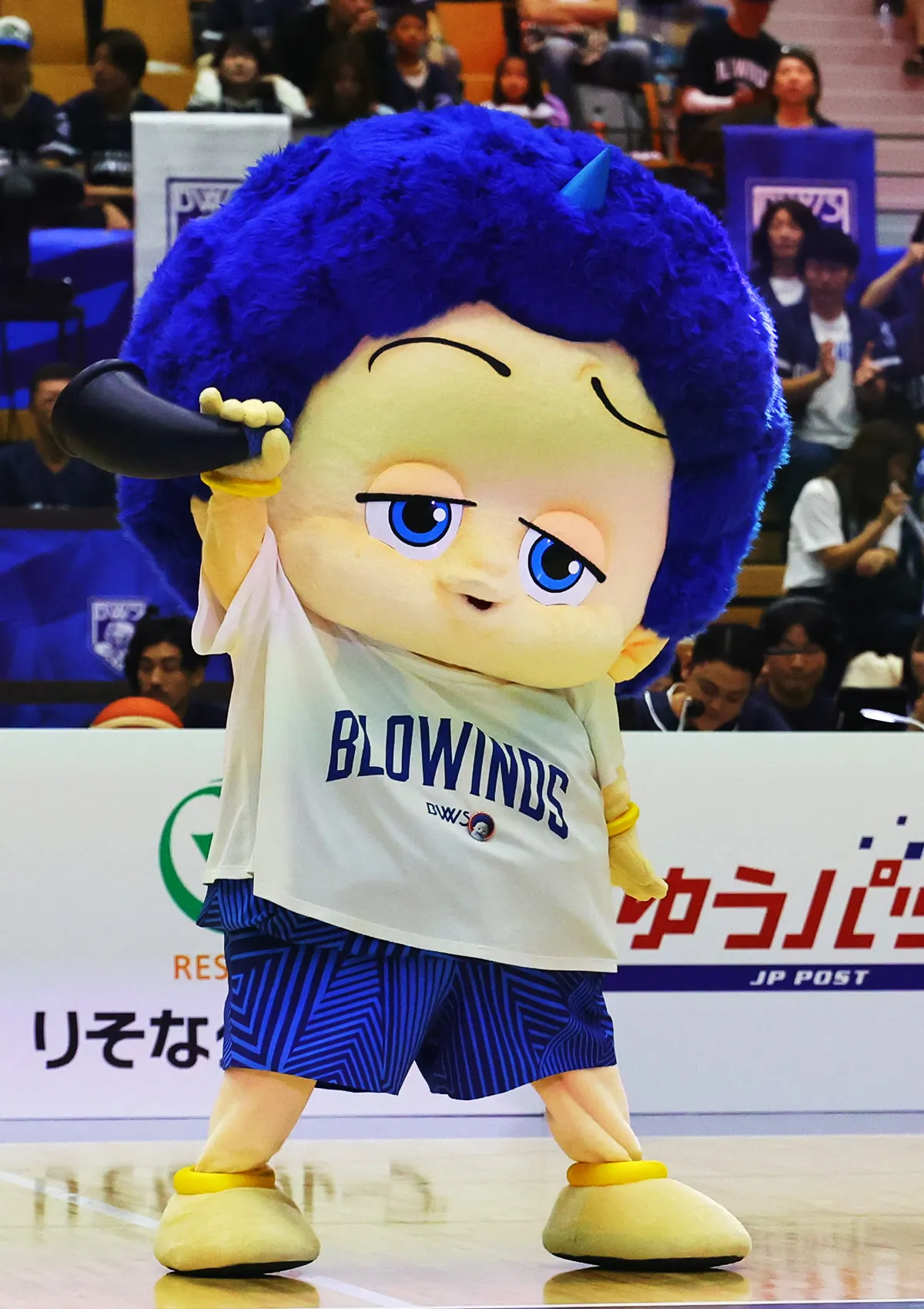 マスコットの試合の様子