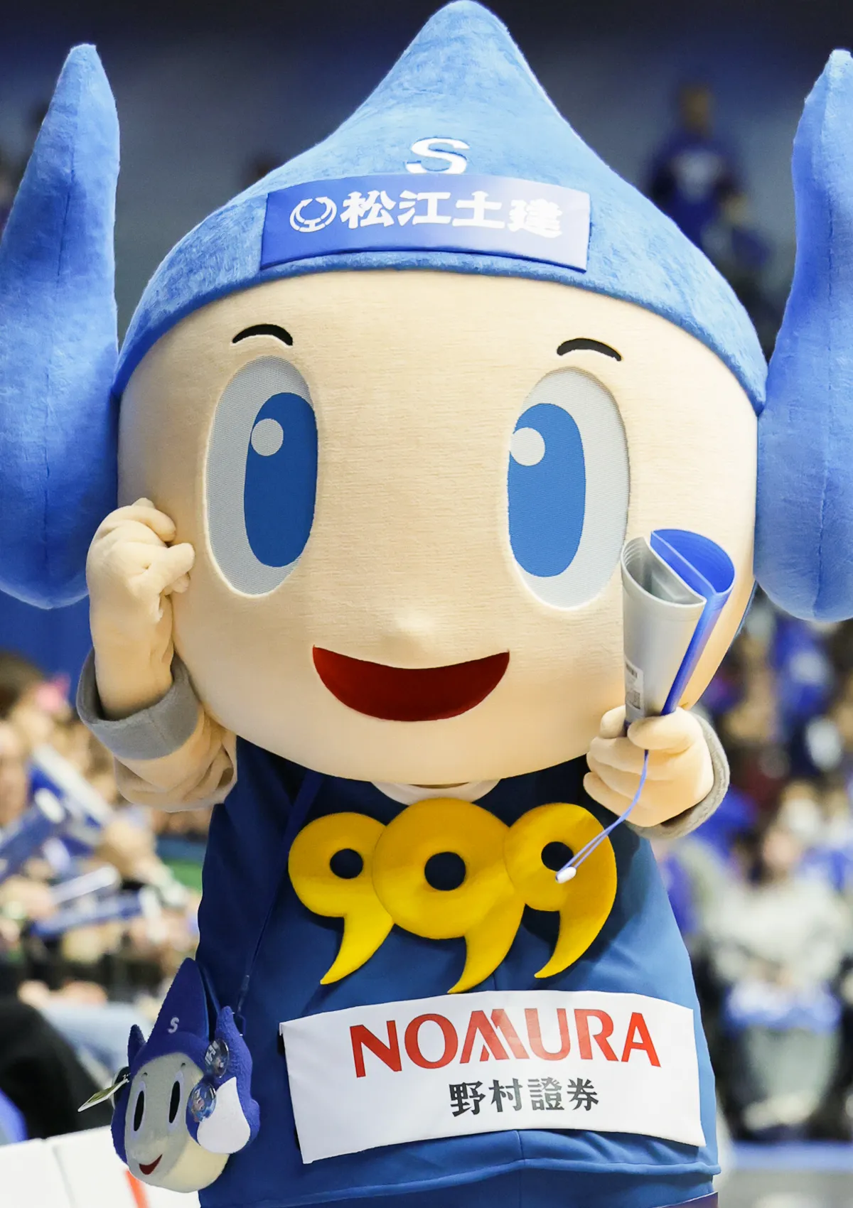 マスコットの試合の様子