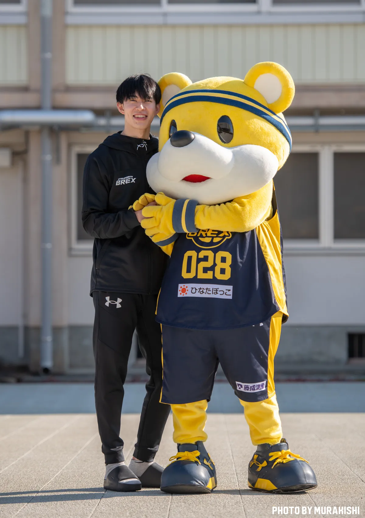 マスコットの試合の様子