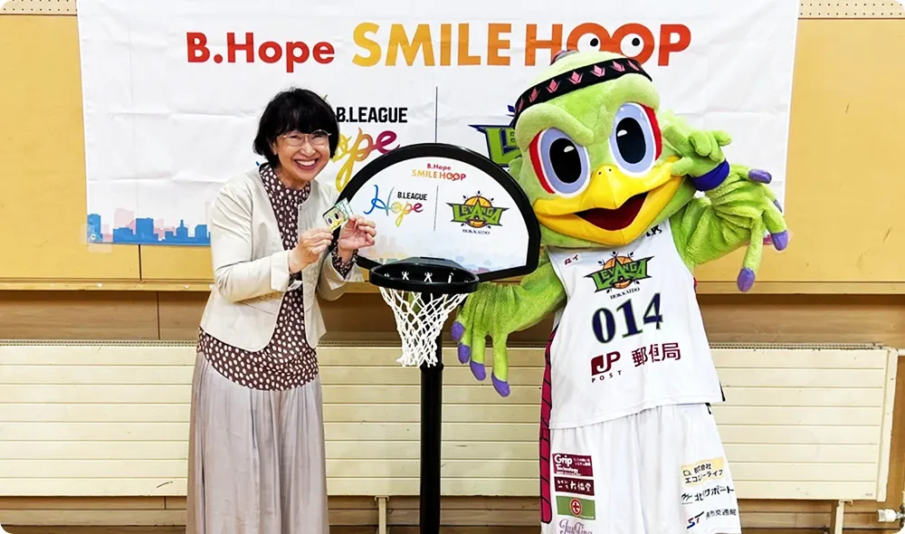 レバンガ北海道 レポート写真