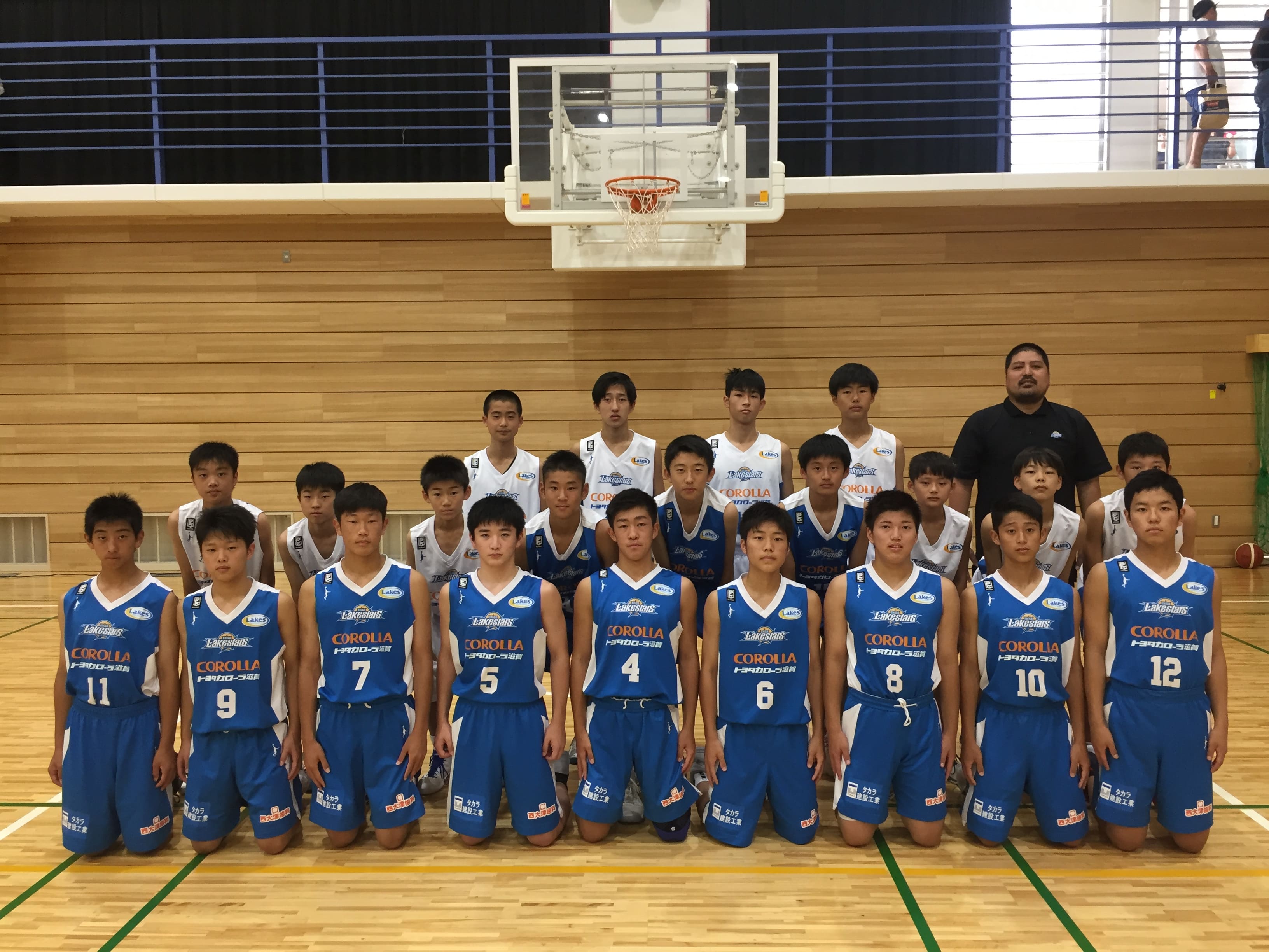 クラブの集合写真