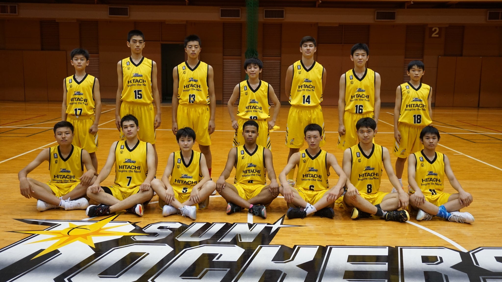 クラブの集合写真