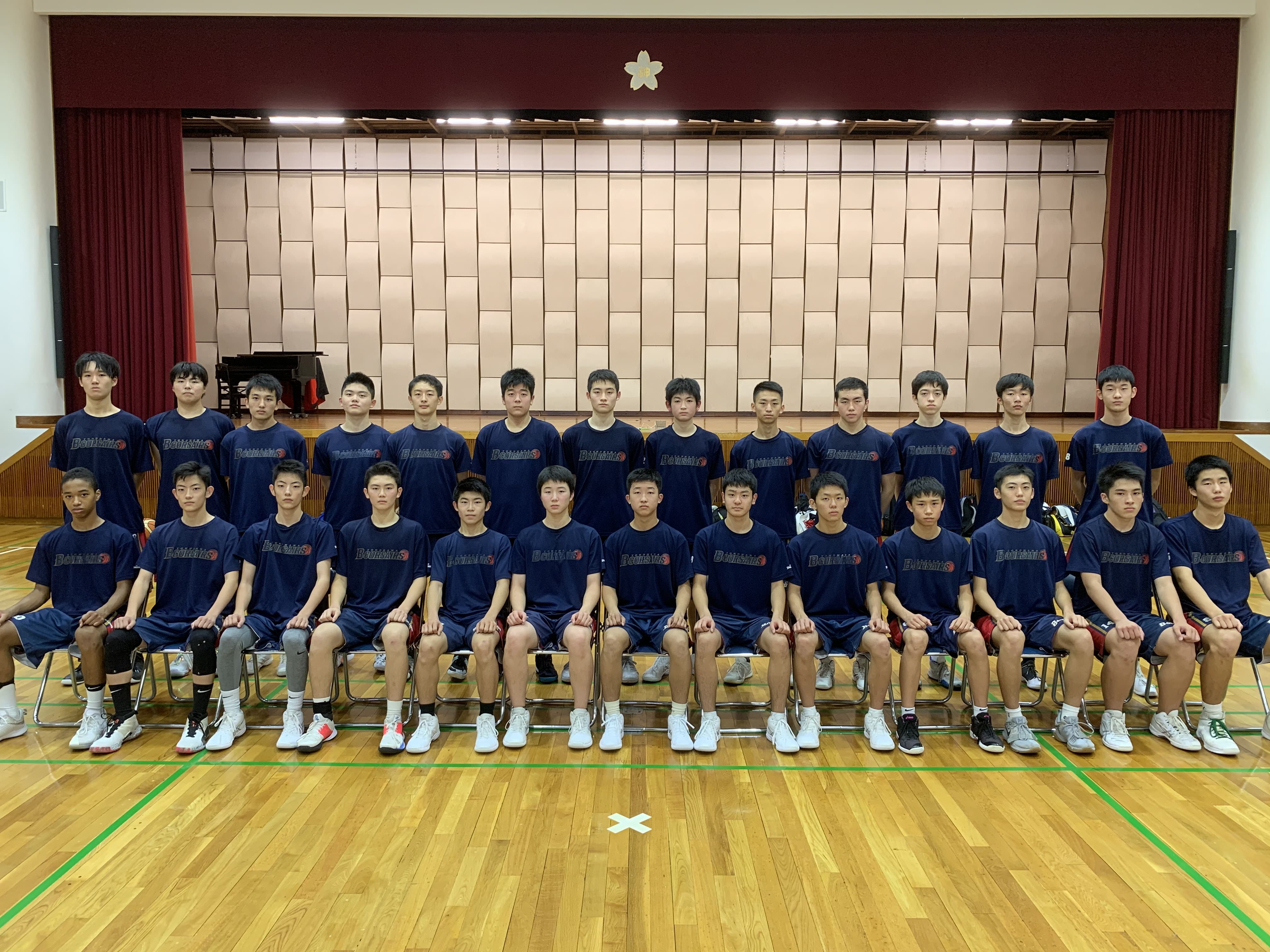 クラブの集合写真
