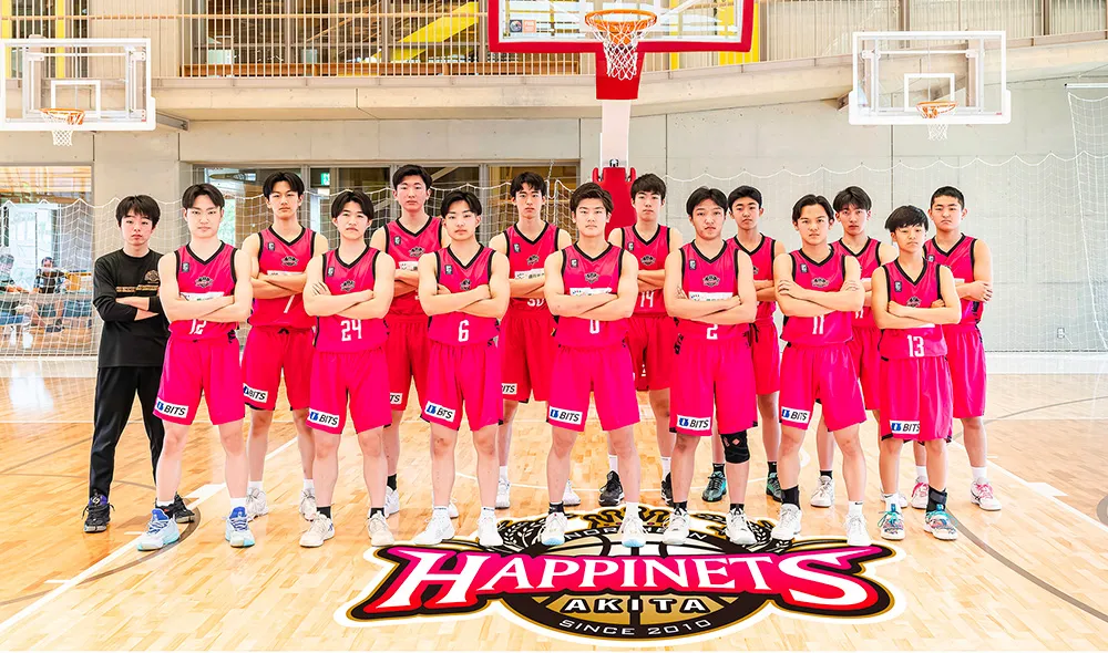 秋田ノーザンハピネッツU18集合写真