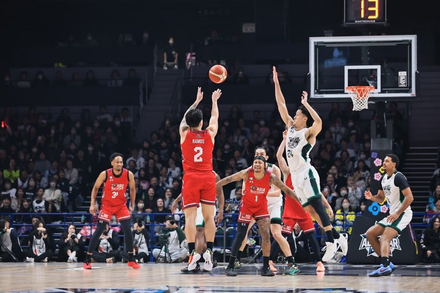 ASIA ALL-STARSが逆転Vでオールスター初日を飾る[B.LEAGUE ALL-STAR ASIA CROSS TOURNAMENT 2026]