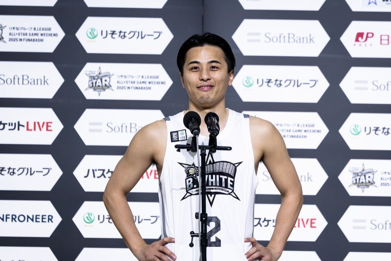 富樫勇樹が本拠地開催のオールスターで有言実行のMVP「船橋市の