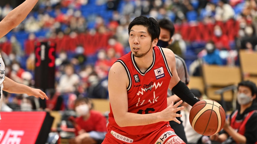 松井啓十郎選手(富山グラウジーズ)
