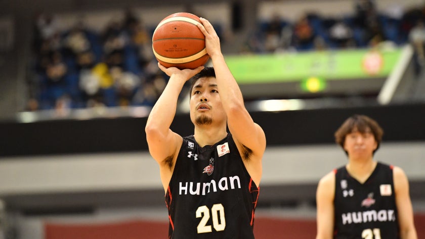 合田怜選手(大阪エヴェッサ)