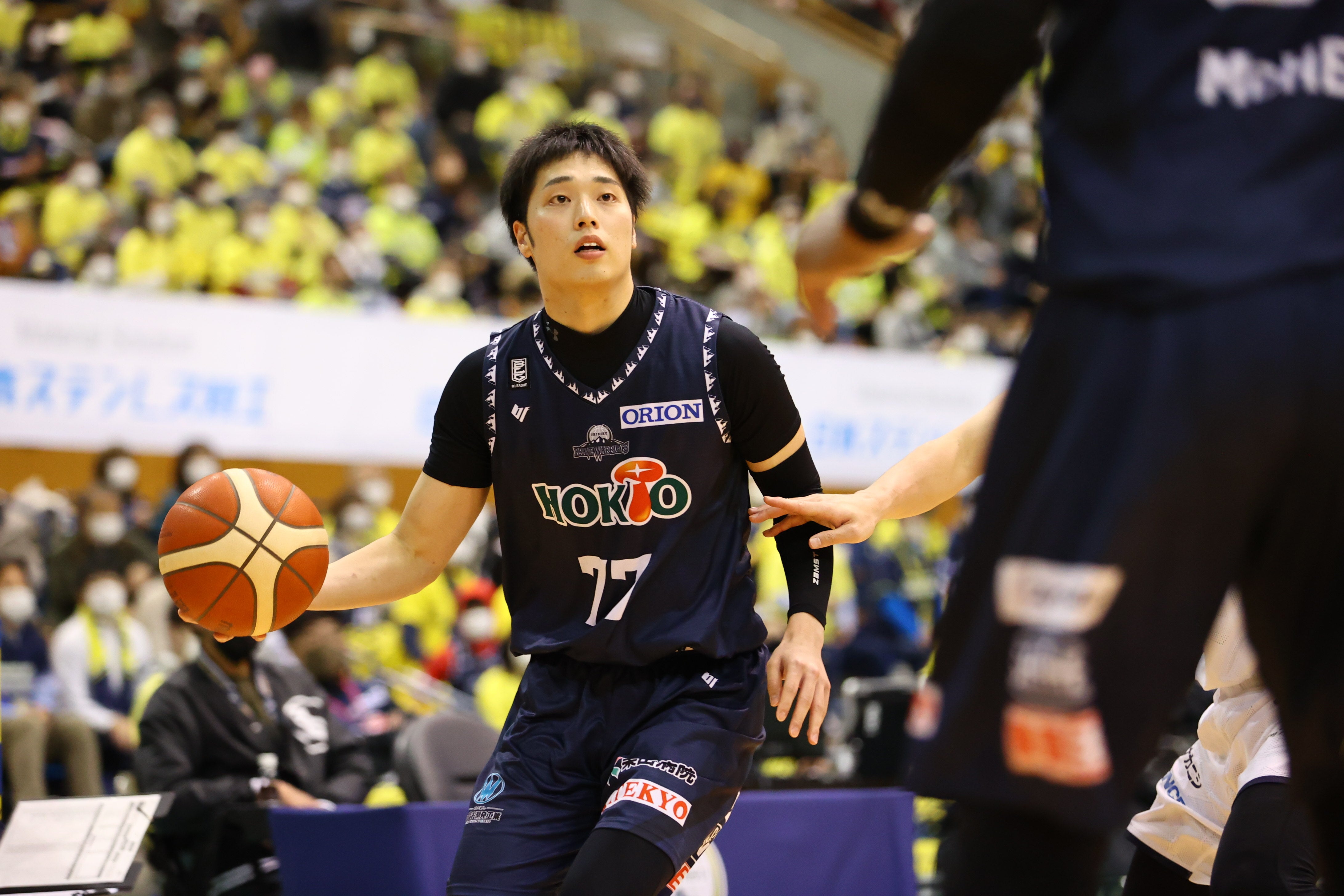 岡田侑大選手(信州ブレイブウォリアーズ)
