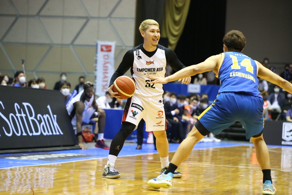 山内盛久選手(三遠ネオフェニックス)